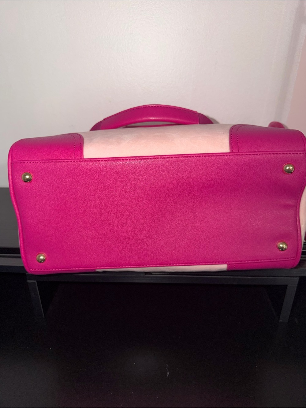 Juicy Couture Spill the Juicy Tea Daydreamer Sweet Tea Party Tote Pink Clay NWT - Picture 6 of 7